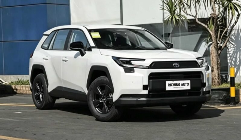 2026 Toyota RAV4 Hybrid 2.0L Elite Edition white SUV front three-quarter view