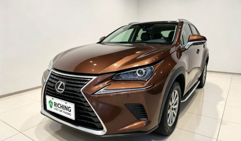 2018 Lexus NX 300 FWD luxury compact SUV brown front view for sale