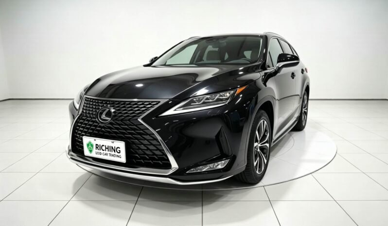 Front view of the 2020 Lexus RX 300 AWD Elegance Edition facelift in black