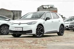 2026 Volkswagen ID.3 Pure Smart Edition white electric hatchback front three quarter view