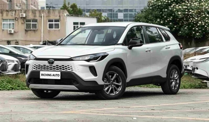 2026 Toyota Corolla Cross Pioneer Edition 2.0L CVT black compact SUV front three quarter view