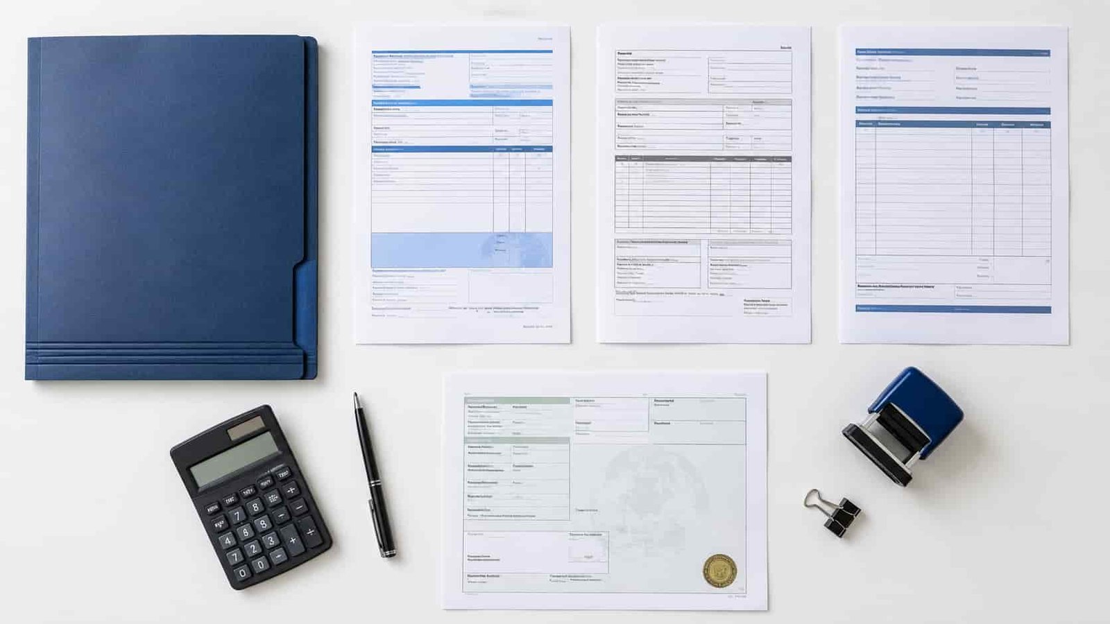 Export documents including bill of lading, commercial invoice and certificate of origin for car shipment