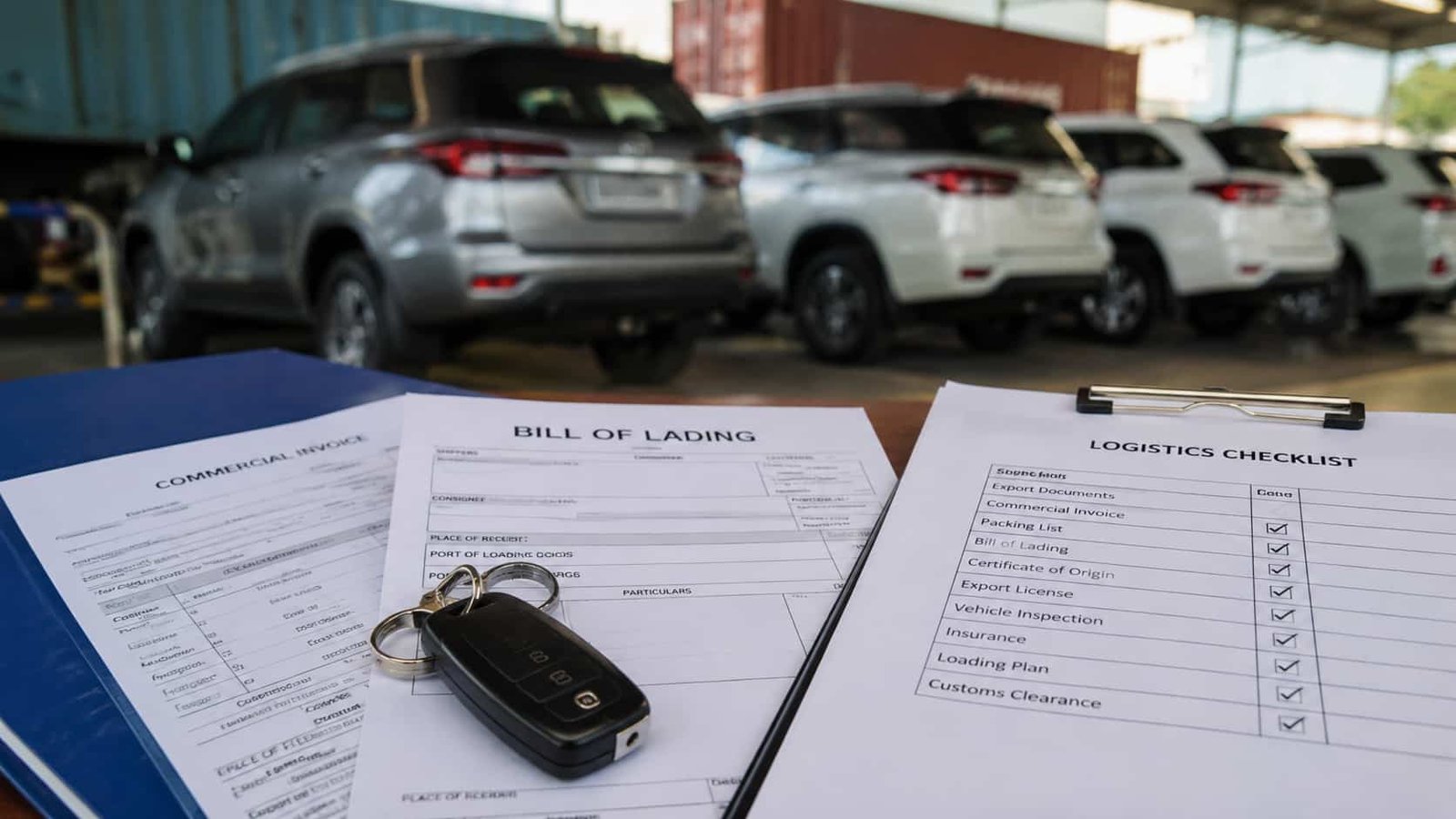 FOB export paperwork and ready stock vehicles for overseas dealers