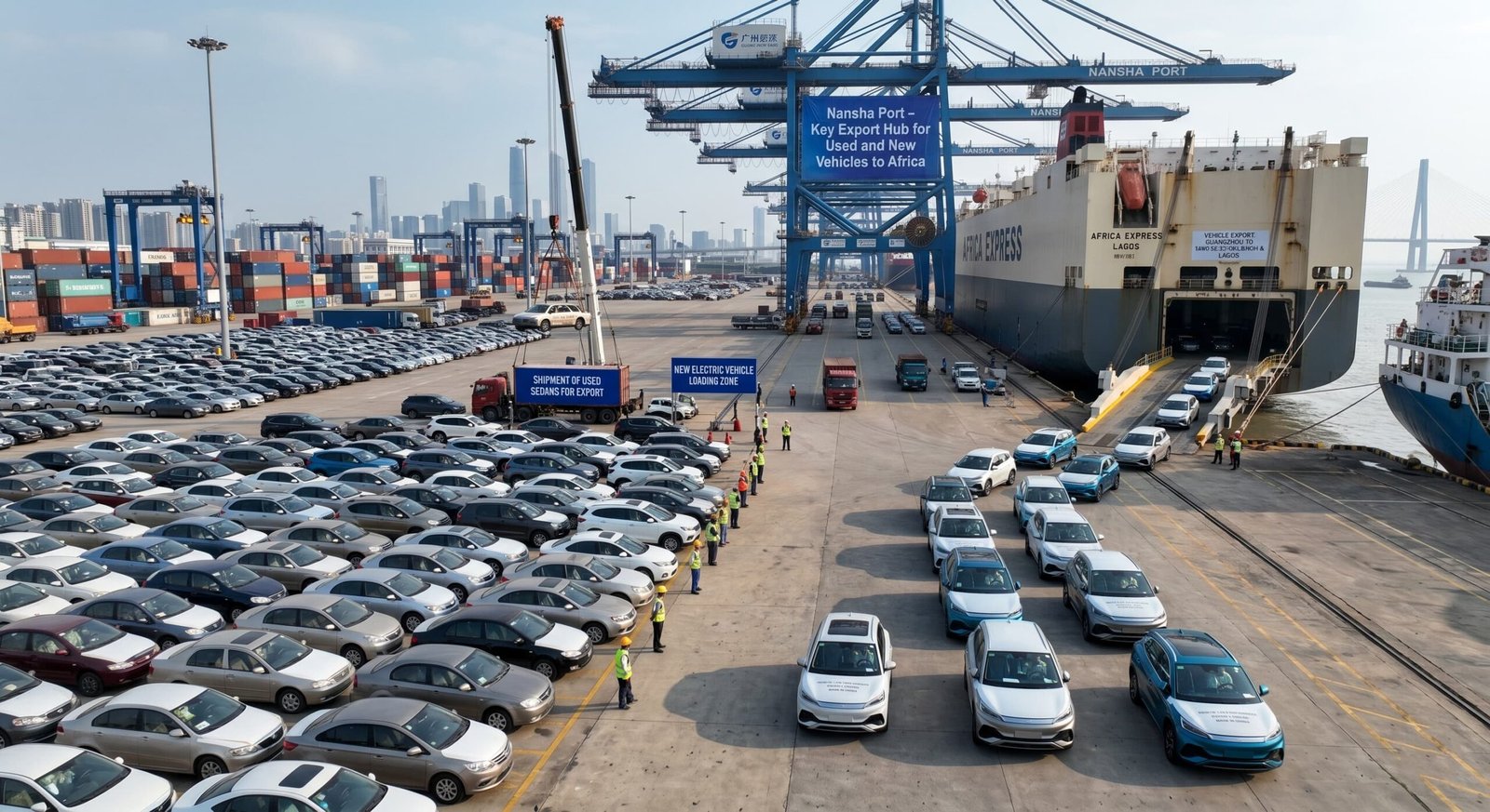 Used cars demand in African import markets