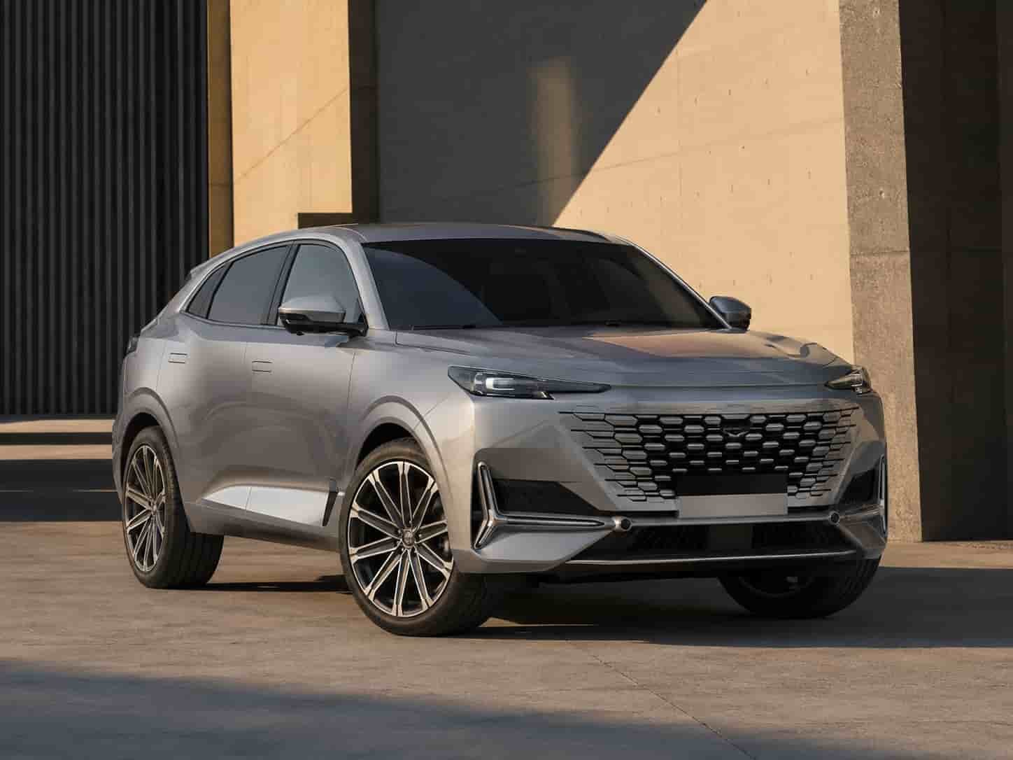 Changan UNI-K premium coupe SUV exterior design showcasing its styling for Middle East and premium African market dealers