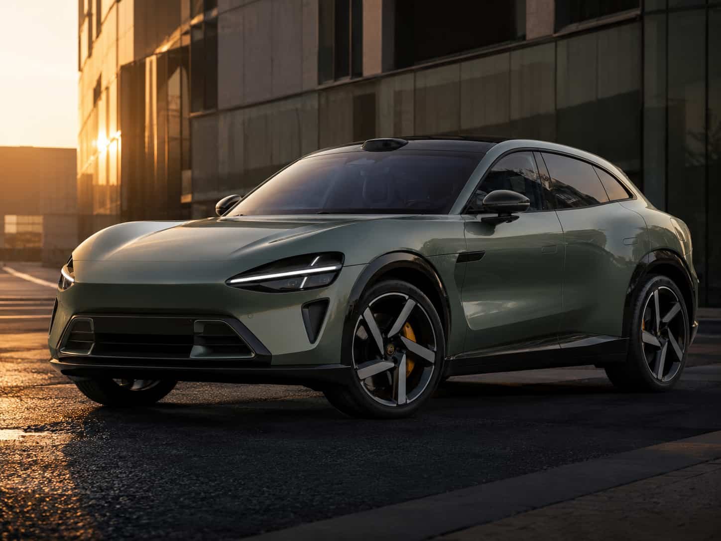 Xiaomi YU7 electric SUV exterior showcasing its design for export to UAE Saudi Arabia and premium African market dealers