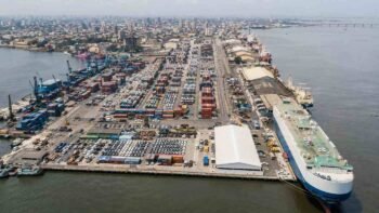 Chinese SUVs including Changan and Jetour models arriving at Apapa Port Lagos Nigeria for import by local car dealers