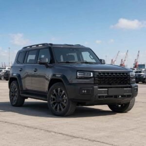 Jetour Shanhai large premium off-road SUV at export yard for African and Middle East dealer buyers 2026