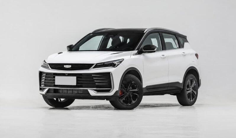 Geely Binyue L 2025 1.5TD DCT Xingyao shown from front three quarter view with sporty compact SUV design